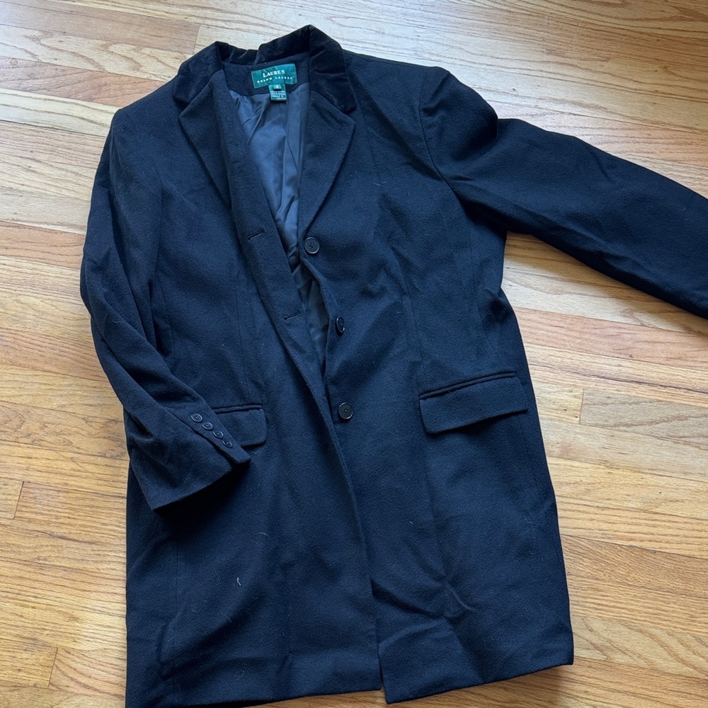 Lauren Ralph Lauren Black Trench Coat